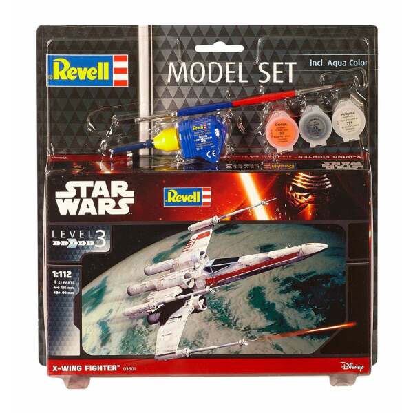 Maqueta Model Set X-Wing Fighter Star Wars 1/112 11 cm Revell - Collector4U.com