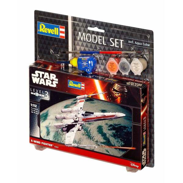 Maqueta Model Set X-Wing Fighter Star Wars 1/112 11 cm Revell - Collector4U.com