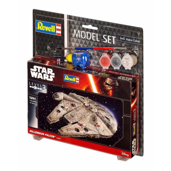 Maqueta Model Set Millennium Falcon Star Wars 1/241 10 cm Revell - Collector4U.com