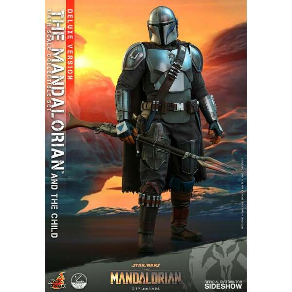 Figura The Mandalorian y The Child Star Wars The Mandalorian 1/4  Deluxe version 46 cm Hot Toys - Collector4U.com