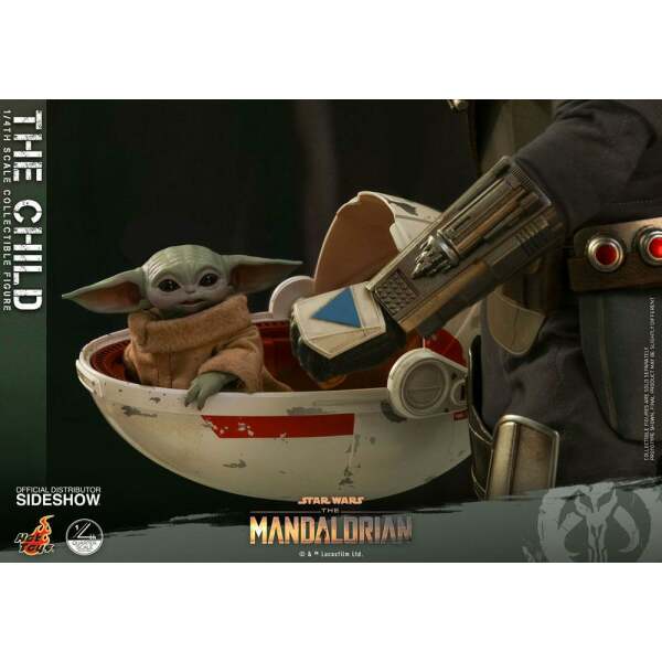 Figura The Child Star Wars The Mandalorian 1/4 Hot Toys 9 cm - Collector4U.com