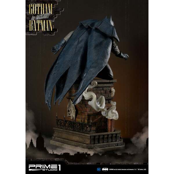 Estatua Batman Arkham Origins 1/5 Gotham By Gaslight Batman Versión Azul 57 cm - Collector4u.com