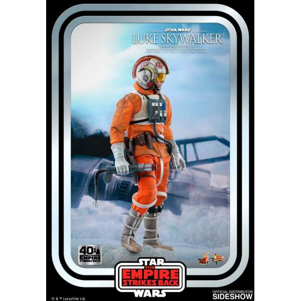 Figura Luke Skywalker Snowspeeder Pilot Star Wars Episode V Movie Masterpiece 1/6 Hot Toys 28 cm - Collector4U.com