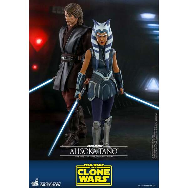 Figura Ahsoka Tano The Clone Wars, Star Wars 1/6 Hot Toys 29 cm - Collector4U.com