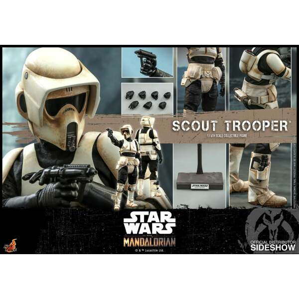 Figura Scout Trooper Star Wars The Mandalorian 1/6 Hot Toys 30 cm - Collector4U.com