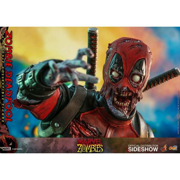 Figura Deadpool Zombie Marvel Zombies Comic Masterpiece 1/6 Hot Toys 31 cm - Collector4U.com