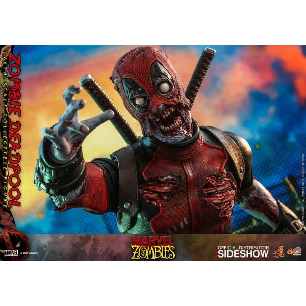 Figura Deadpool Zombie Marvel Zombies Comic Masterpiece 1/6 Hot Toys 31 cm - Collector4U.com