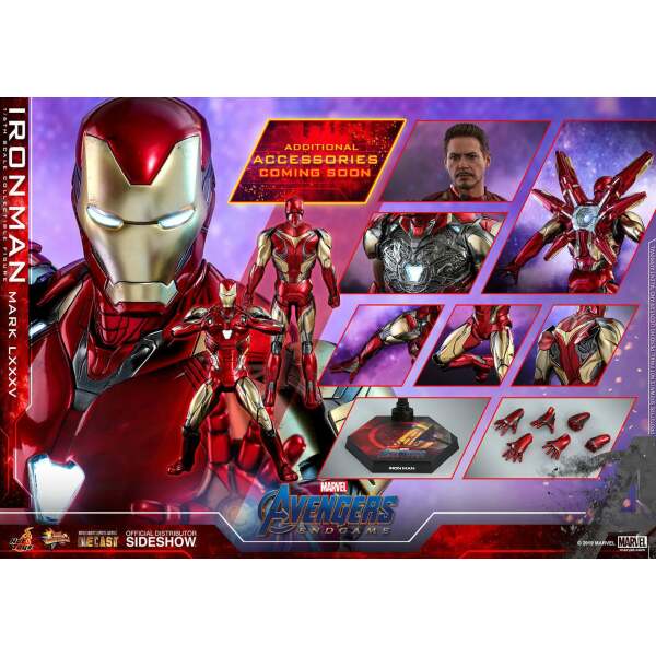 Figura Iron Man Mark LXXXV Vengadores: Endgame Movie Masterpiece Series Diecast 1/6 Hot Toys 32 cm - Collector4U.com