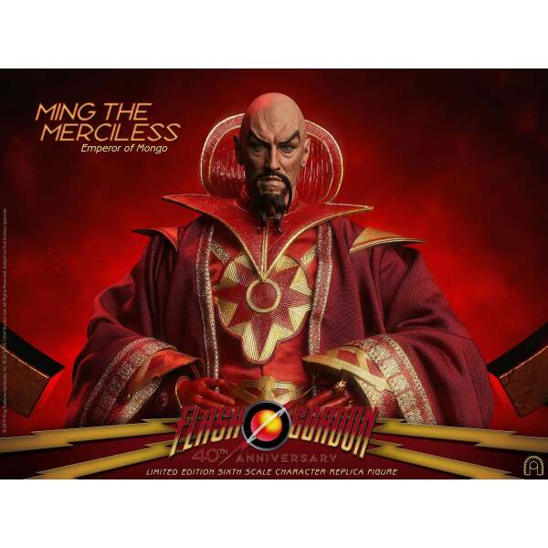 Figura Ming The Merciless Flash Gordon 1 6 Limited Edition 31 Cm 2