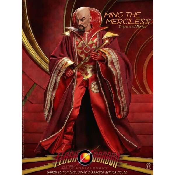 Figura Ming The Merciless Flash Gordon 1 6 Limited Edition 31 Cm