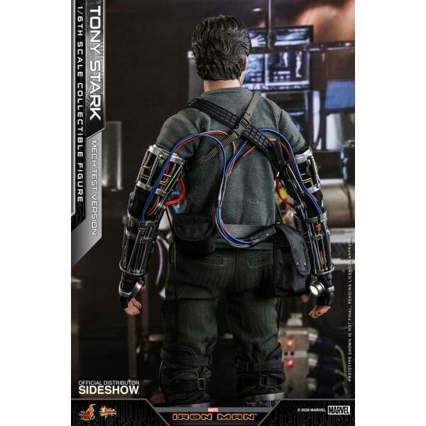 Figura Movie Masterpiece Tony Stark Iron Man 1/6 (Mech Test Version) 30 cm Hot Toys - Collector4u.com