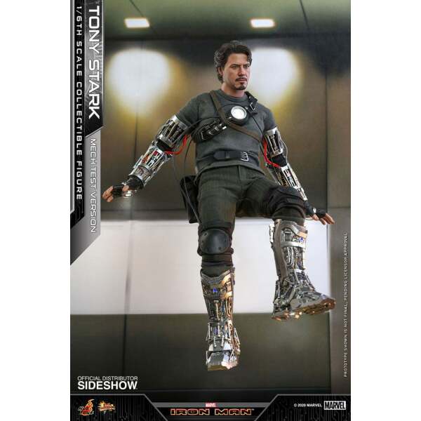 Figura Movie Masterpiece Tony Stark Iron Man 1/6 (Mech Test Version) 30 cm Hot Toys - Collector4u.com