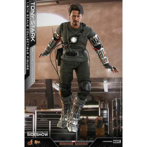 Figura Movie Masterpiece Tony Stark Iron Man 1/6 (Mech Test Version) 30 cm Hot Toys - Collector4u.com