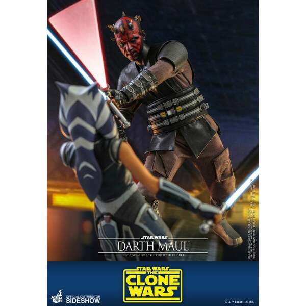 Figura Darth Maul The Clone Wars 1/6 Star Wars 29 cm Hot Toys - Collector4U.com