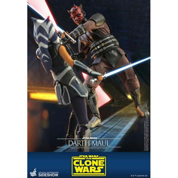 Figura Darth Maul The Clone Wars 1/6 Star Wars 29 cm Hot Toys - Collector4U.com