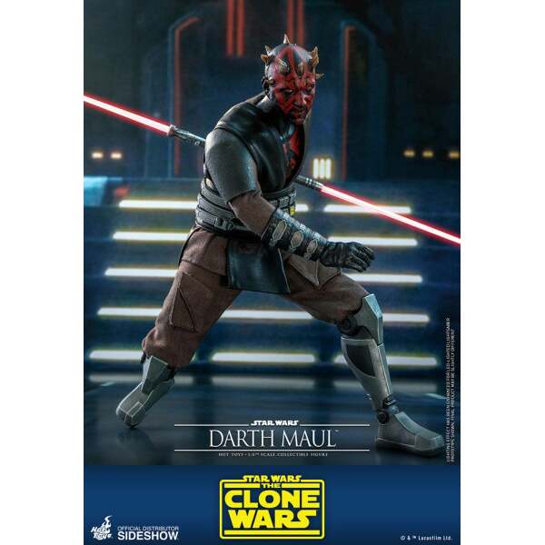 Figura Darth Maul The Clone Wars 1/6 Star Wars 29 cm Hot Toys - Collector4U.com