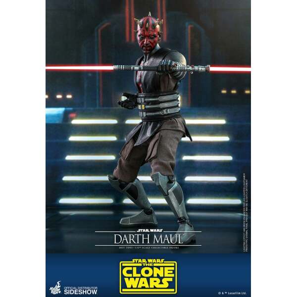 Figura Darth Maul The Clone Wars 1/6 Star Wars 29 cm Hot Toys - Collector4U.com