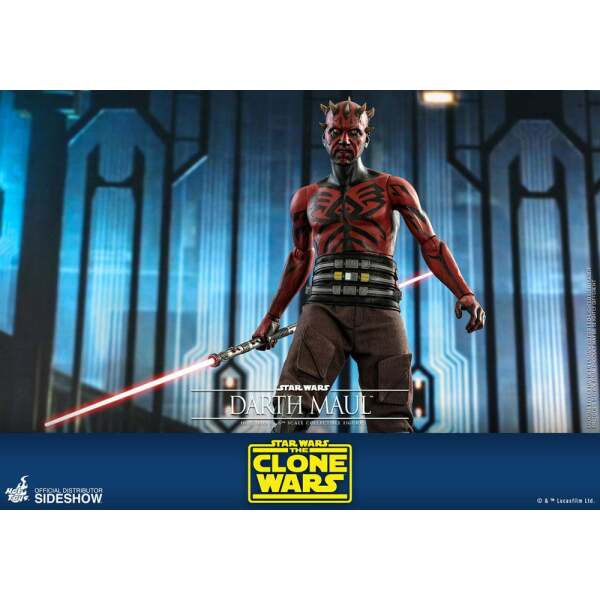 Figura Darth Maul The Clone Wars 1/6 Star Wars 29 cm Hot Toys - Collector4U.com