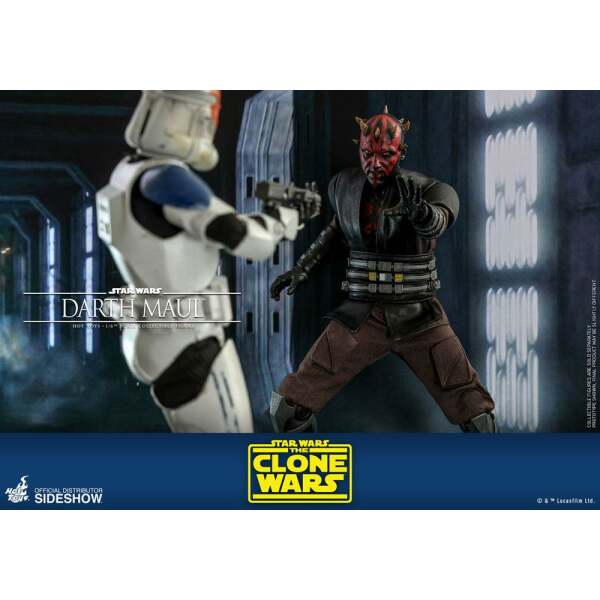 Figura Darth Maul The Clone Wars 1/6 Star Wars 29 cm Hot Toys - Collector4U.com