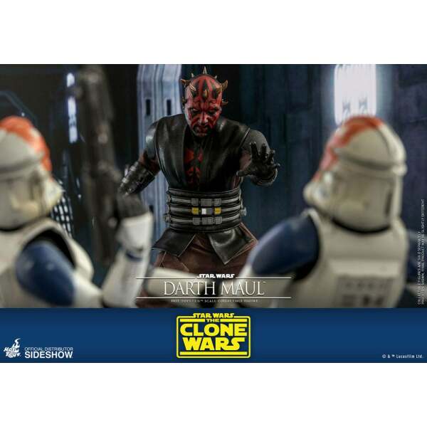 Figura Darth Maul The Clone Wars 1/6 Star Wars 29 cm Hot Toys - Collector4U.com