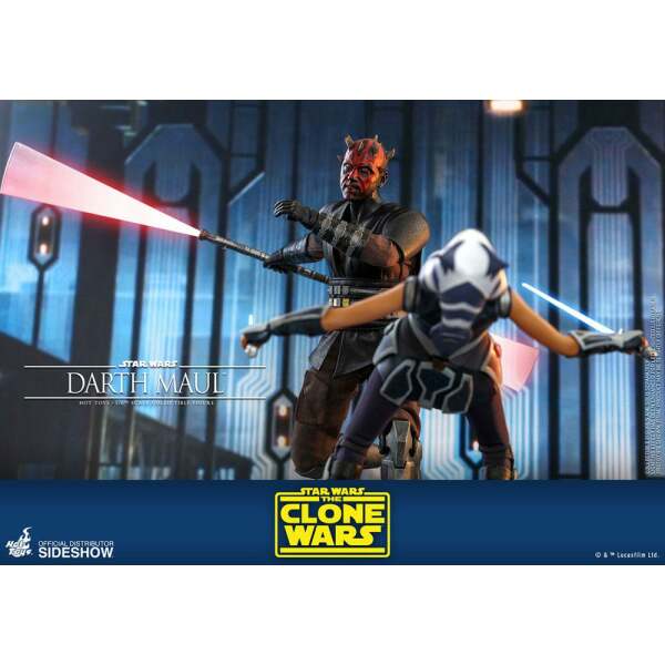 Figura Darth Maul The Clone Wars 1/6 Star Wars 29 cm Hot Toys - Collector4U.com