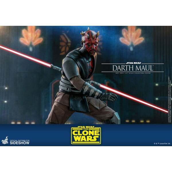 Figura Darth Maul The Clone Wars 1/6 Star Wars 29 cm Hot Toys - Collector4U.com