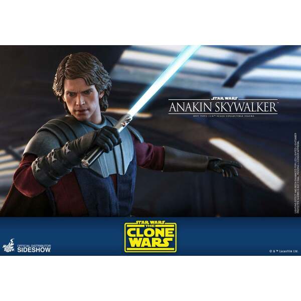 Figura Anakin Skywalker The Clone Wars 1/6 Star Wars 31 cm Hot Toys - Collector4U.com