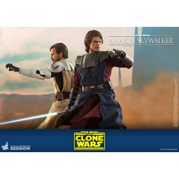 Figura Anakin Skywalker The Clone Wars 1/6 Star Wars 31 cm Hot Toys - Collector4U.com