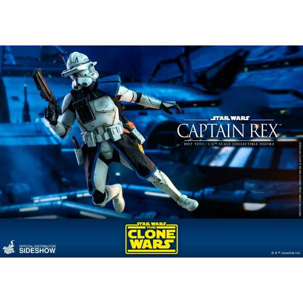 Figura Capitán Rex The Clone Wars1/6 Star Wars Hot Toys 30 cm - Collector4U.com