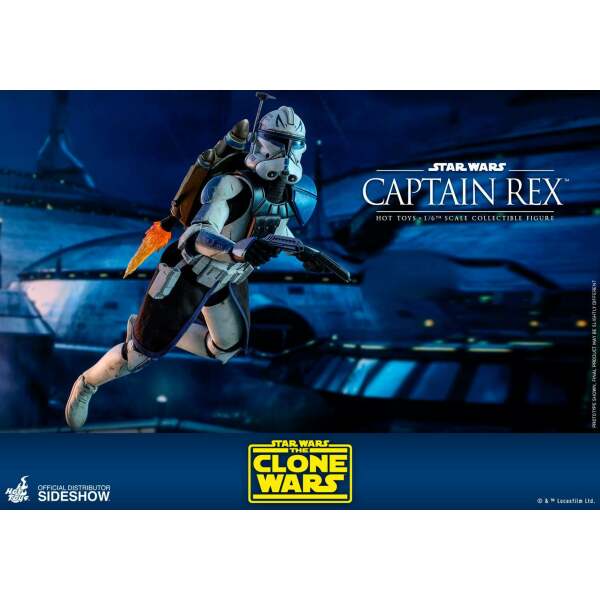 Figura Capitán Rex The Clone Wars1/6 Star Wars Hot Toys 30 cm - Collector4U.com