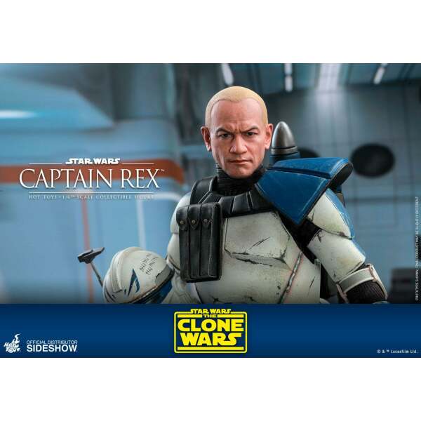 Figura Capitán Rex The Clone Wars1/6 Star Wars Hot Toys 30 cm - Collector4U.com