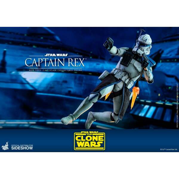 Figura Capitán Rex The Clone Wars1/6 Star Wars Hot Toys 30 cm - Collector4U.com