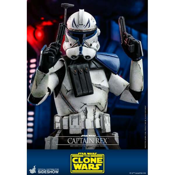 Figura Capitán Rex The Clone Wars1/6 Star Wars Hot Toys 30 cm - Collector4U.com