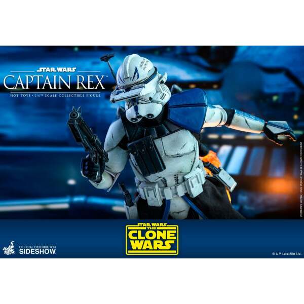 Figura Capitán Rex The Clone Wars1/6 Star Wars Hot Toys 30 cm - Collector4U.com