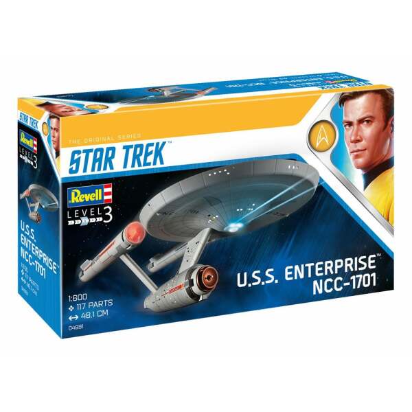 Maqueta U.S.S. Enterprise NCC-1701 Star Trek TOS 1/600 48 cm Revell - Collector4U.com