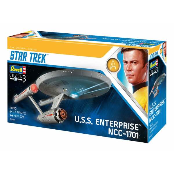 Maqueta U.S.S. Enterprise NCC-1701 Star Trek TOS 1/600 48 cm Revell - Collector4U.com