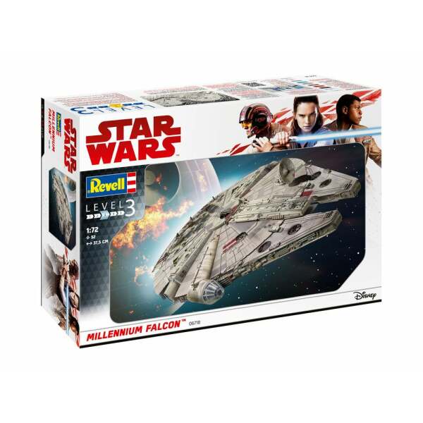 Maqueta 1/72 Millennium Falcon Star Wars 38 cm Revell - Collector4U.com