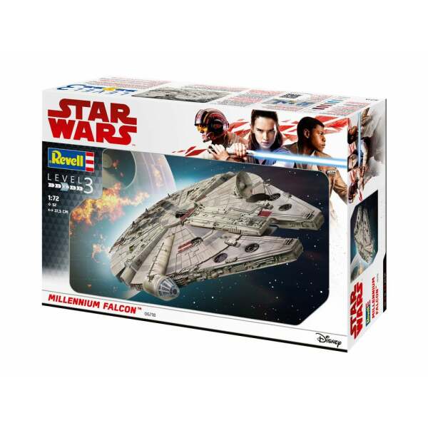 Maqueta 1/72 Millennium Falcon Star Wars 38 cm Revell - Collector4U.com