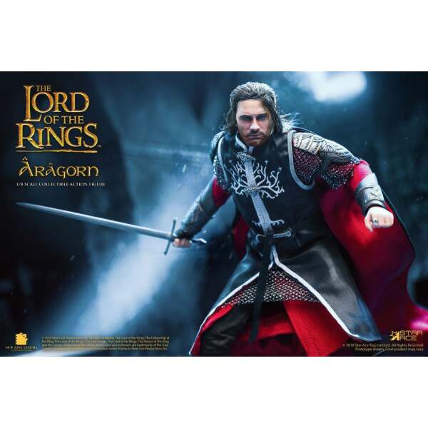 Figura Real Master Series 1/8 Aragon El Señor de los Anillos 2.0 23 cm - Collector4u.com