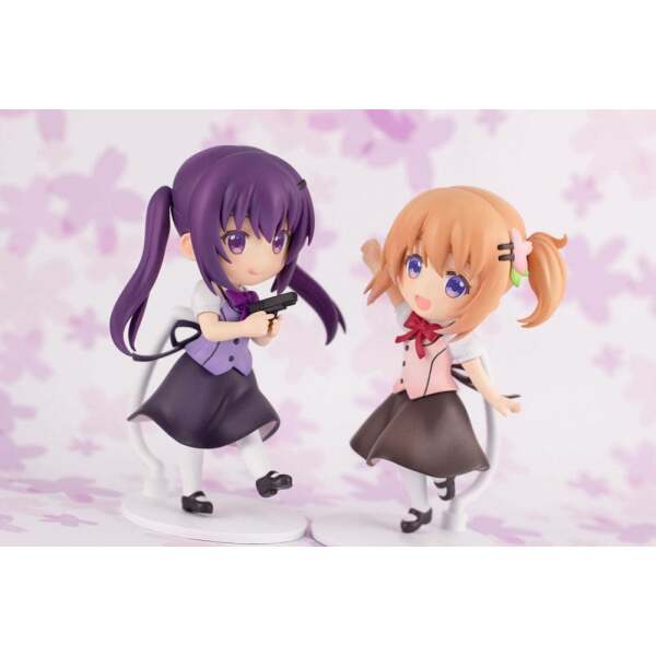 Estatua Bloom Rize Is the Order a Rabbit PVC 6 cm Plum - Collector4U.com