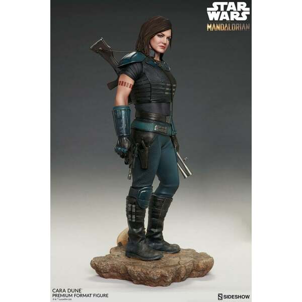 Estatua Cara Dune Premium Format Star Wars The Mandalorian 48 cm Sideshow - Collector4U.com