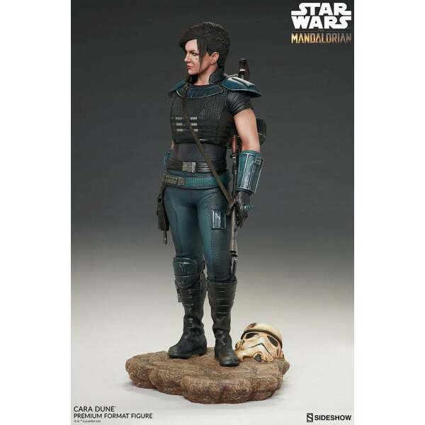 Estatua Cara Dune Premium Format Star Wars The Mandalorian 48 cm Sideshow - Collector4U.com