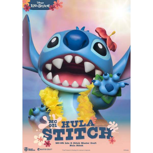 Estatua Hula Stitch Disney Master Craft 38 cm Beast Kingdom Toys - Collector4U.com