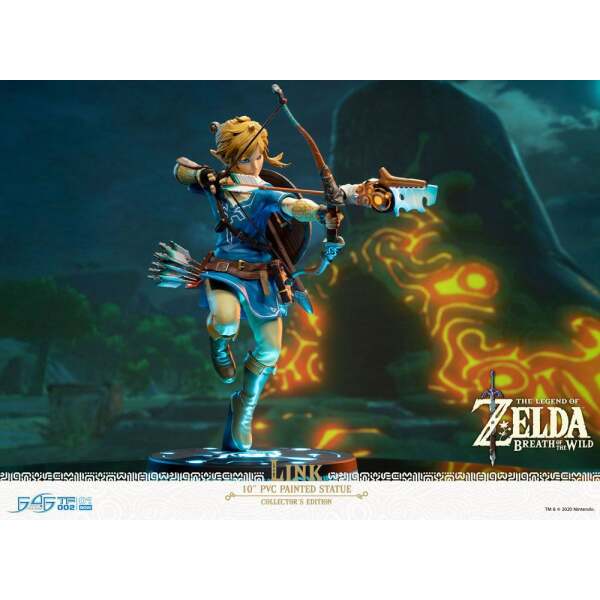 Estatua Link The Legend of Zelda Breath of the Wild Collector's Edition 25 cm First 4 Figures - Collector4U.com