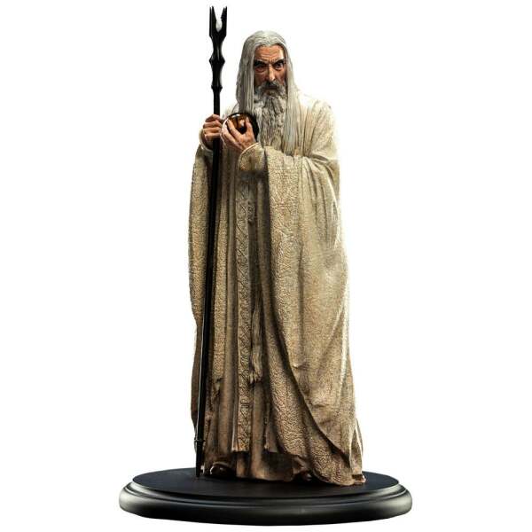 Estatua Saruman el Blanco El Señor de los Anillos 19 cm Weta - Collector4u.com