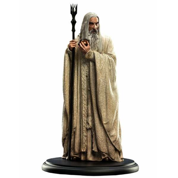 Estatua Saruman el Blanco El Señor de los Anillos 19 cm Weta - Collector4u.com