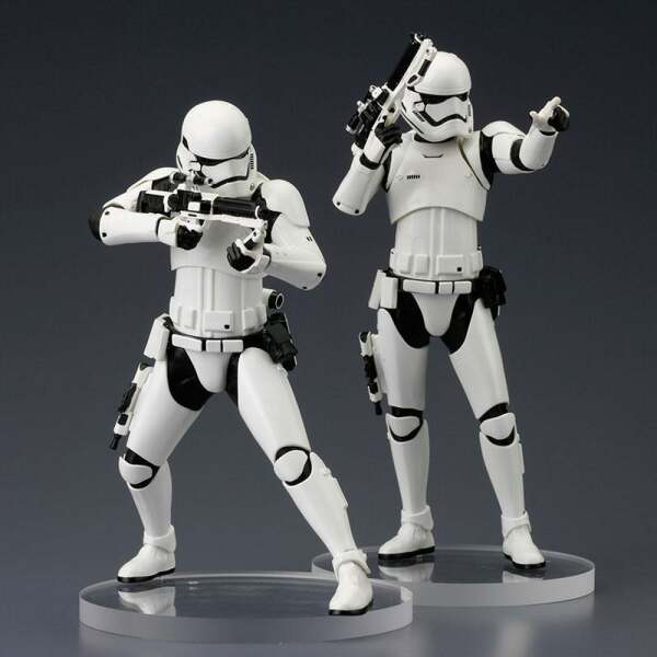 Estatuas ARTFX+ First Order Stormtrooper Star Wars Episode VII Pack de 2 18 cm - Collector4U.com