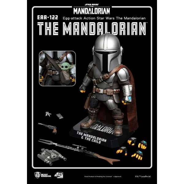 Figura Egg Attack Action The Mandalorian Star Wars The Mandalorian 17 cm - Collector4U.com