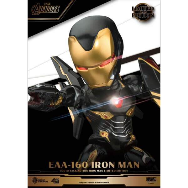 Figura Iron Man Mark 50 Vengadores Infinity War Egg Attack Limited Edition 16cm Beast Kingdom Toys - Collector4U.com