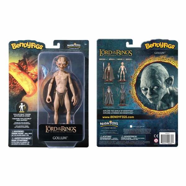 Figura Maleable Bendyfigs Gollum El Señor de los Anillos 19 cm - Collector4u.com